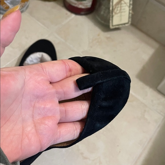 JCREW- Anya suede black heel - size6.5 - NWT - Picture 5 of 7